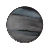 Plateau En Verre Graphite Organic - O 61 Cm