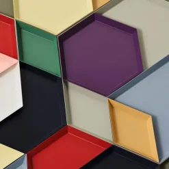 Plateau Kaleido L - Blanc