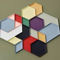 Plateau Kaleido L - Blanc