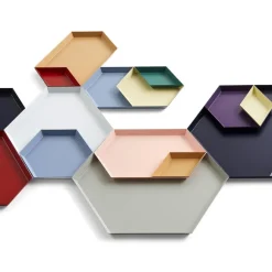 Plateau Kaleido Xl - Bleu Fonce