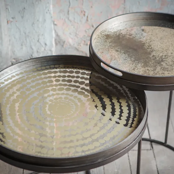 Plateau Miroir - Clear Mirror - O 48 Cm