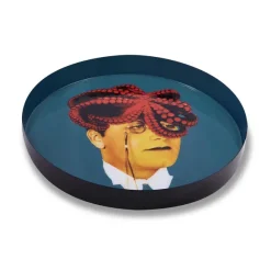 Plateau Rond Aristopoulp En Fer - ? 33 Cm