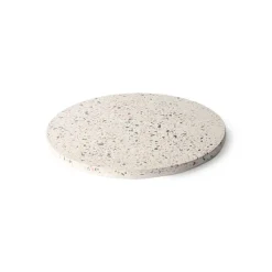 Plateau Rond En Beton - Terrazzo