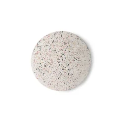 Plateau Rond En Beton - Terrazzo