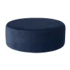 Pouf Velours Wind - Bleu