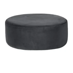 Pouf Velours Wind - Gris