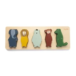 Puzzle Formes Animaux En Bois