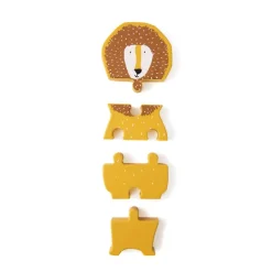 Puzzle Formes Animaux En Bois - Mr Lion