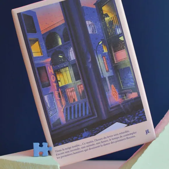 Puzzle La Neige Qui Tombe - 500 Pieces