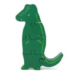 Puzzle Mr Crocodile En Bois