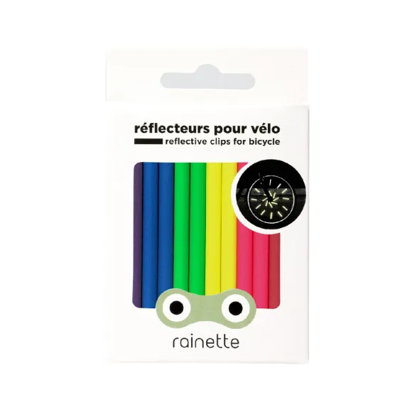 Reflecteurs Pour Rayons De Velo - Fluo