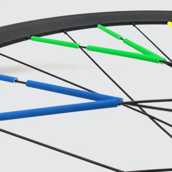 Reflecteurs Pour Rayons De Velo - Fluo