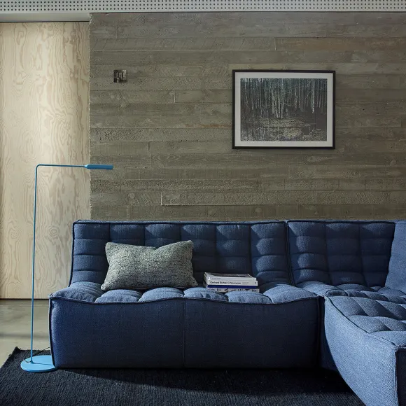 Repose-Pieds N701 - Bleu