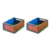Set De 2 Caisses Weston - Multi Eden - M