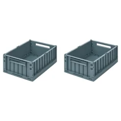 Set De 2 Caisses Weston M - Bleu Baleine