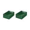 Set De 2 Caisses Weston S - Vert Jardin