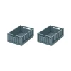 Set De 2 Caisses Weston S - Bleu Baleine