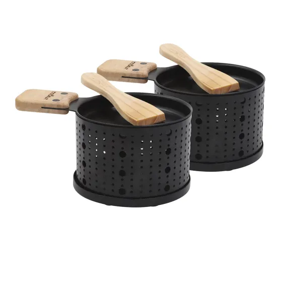 Set De 2 Coupelles Raclette