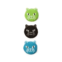 Set De 3 Eponges Grattoirs - Chat