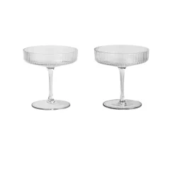 Set De 2 Verres A Champagne Ripple