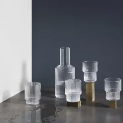Set De 4 Verres Ripple - Fume