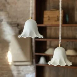 Suspension Lili En Porcelaine Emaillee - O 13 Cm