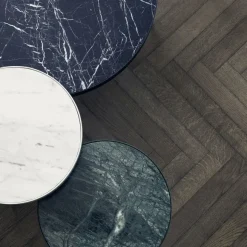 Table Basse En Marbre - Blanc