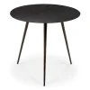 Table Basse Luna - Lava - Noir - O 50 X H 45 Cm