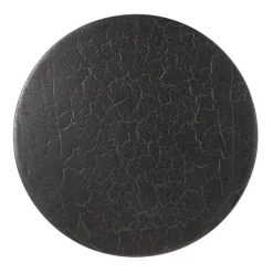 Table Basse Luna - Lava - Noir - O 50 X H 45 Cm