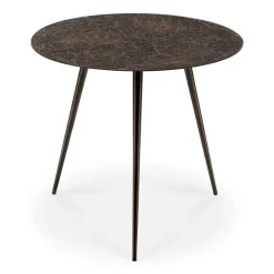 Table Basse Luna - Lava - Whisky - O 50 X H 45 Cm