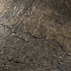 Table Basse Luna - Lava Linear - Whisky - O 80 X H 35 Cm