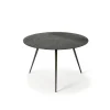 Table Basse Luna En Mineaux - Noir - O 65 X H 41 Cm