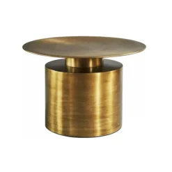 Table Basse Pillar Low Laiton