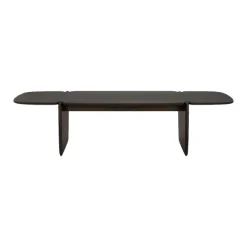 Table Basse Polished Imperfect En Acajou - Marron