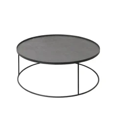 Table Basse Pour Plateau Rond En Metal - O 93 Cm