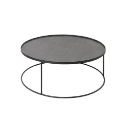 Table Basse Pour Plateau Rond En Metal - O 93 Cm
