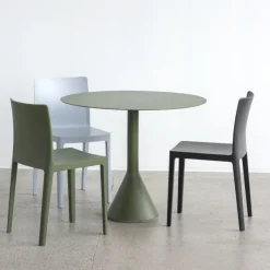 Table Cone Palissade - O 90 X H 74 Cm - Olive