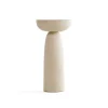 Table D'Appoint Olo - O 30 X H 61 Cm - Ivoire