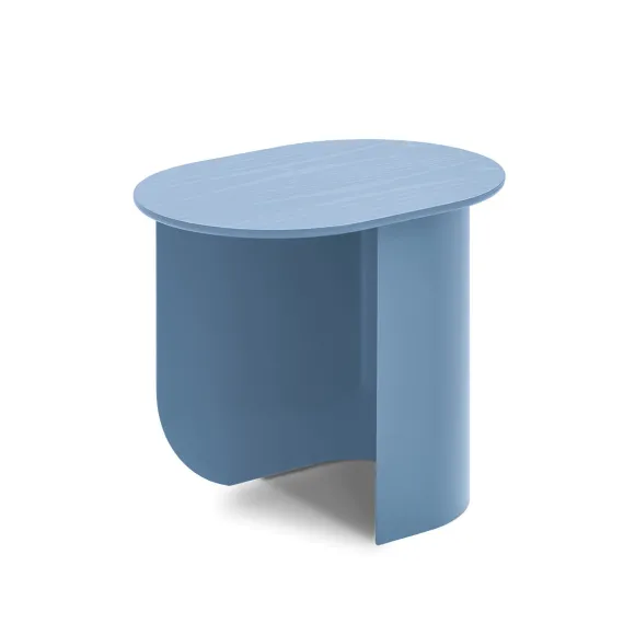 Table D'Appoint Plateau - H 40 X 44 X 32 Cm - Bleu