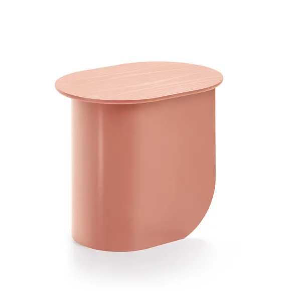 Table D'Appoint Plateau - H 40 X 44 X 32 Cm - Terra