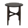 Table D'Appoint Polished Imperfect En Acajou - Marron
