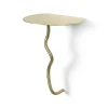 Table Murale Curvature - Laiton