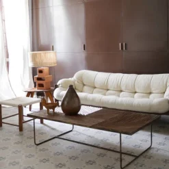 Table Paloma Bois Clair / Brun - 130 X 70 Cm