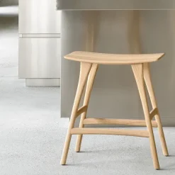 Tabouret Haut Osso En Chene