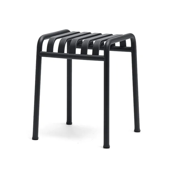 Tabouret Palissade En Acier Poudre - Anthracite