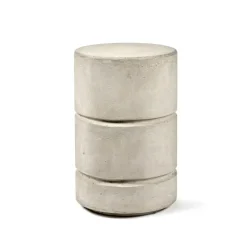 Tabouret Rond Marie Beton