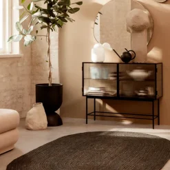 Tapis Eternal Jute Ovale - 230 X 340 Cm - Noir