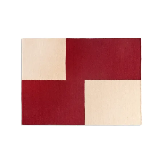 Tapis Ethan Cook Flat Works - 170 X 240 Cm - Rouge Offset