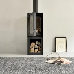 Tapis Kilim 100% Pur Laine - 170 X 240 Cm - Black Dots