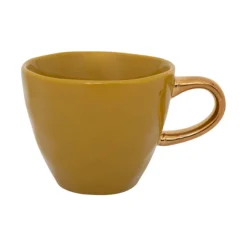 Tasse A Cafe Good Morning En Ceramique O 8,3 X 7 Cm - Ambre